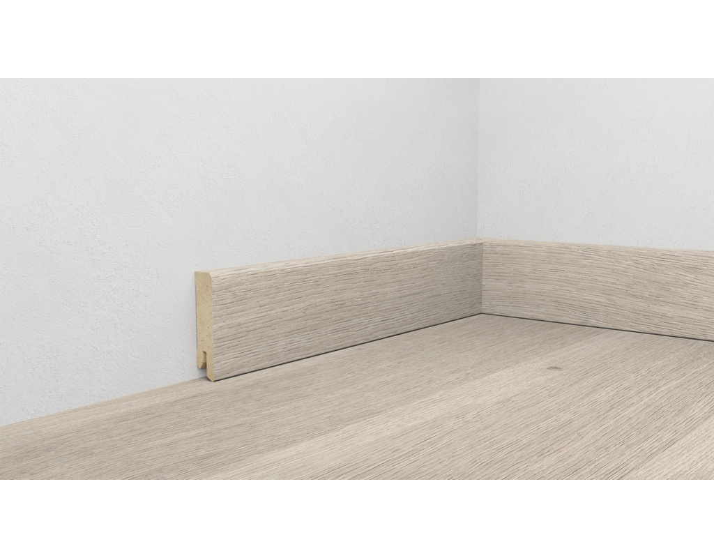 Fußleiste 60, Profil 6055 191 - Jura Eiche 2200x15x60mm