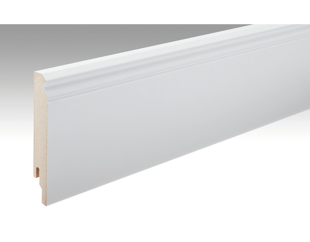 Dekor-Fußleiste Profil 13 PK 2222 Weiß DF
