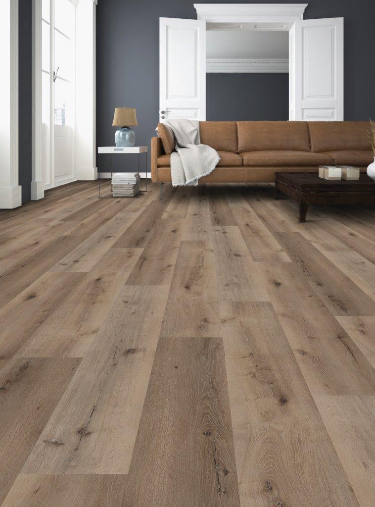 Vinyl Strong KF - Vinyl Klebefliesen Eiche Gran Canaria Zum Verkleben, für Feuchträume, Kl23/41