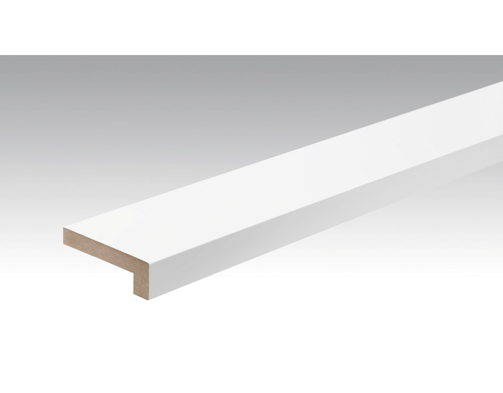 Folien-ummantelte Profile Winkelabdeckleiste XL 2380x22x70mm 2222