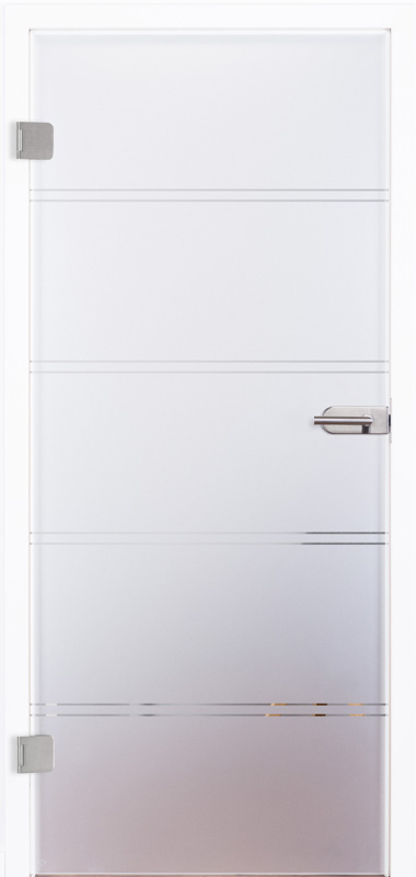 Loft Glastüren mit Motiv PK2 Siebdruck