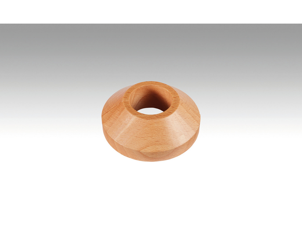 Heizkörper-Rosetten22mm Echtholz massiv, Buche 019