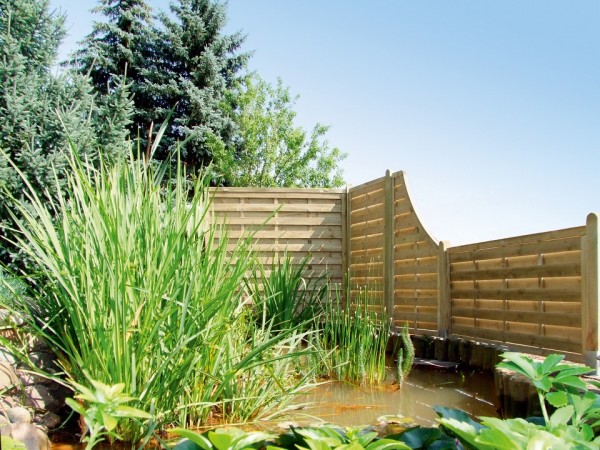 Massivzaun Klassik 180x90cm