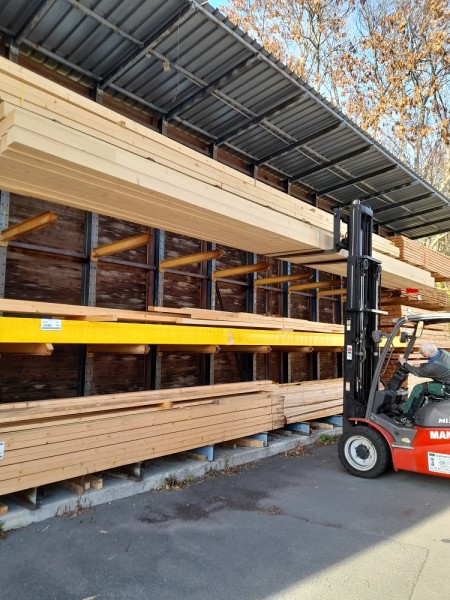 8x12 cm Stangenware Konstruktionsvollholz (KVH) NSi