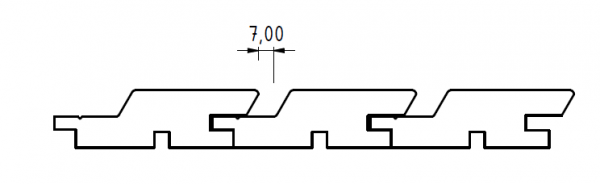 27x96 Trendliner nord. Fichte U/S strukturrau