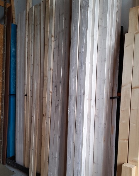 45x45mm Rahmen gehobelt