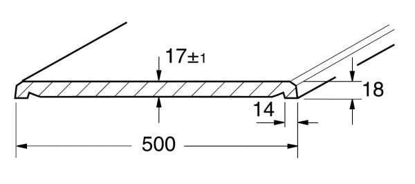 Werzalit compact Innenfensterbank