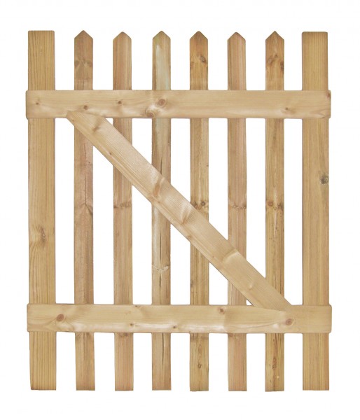 Senkrechtzaun 6cm Einzeltor