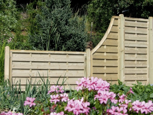 Massivzaun Klassik 180x90cm