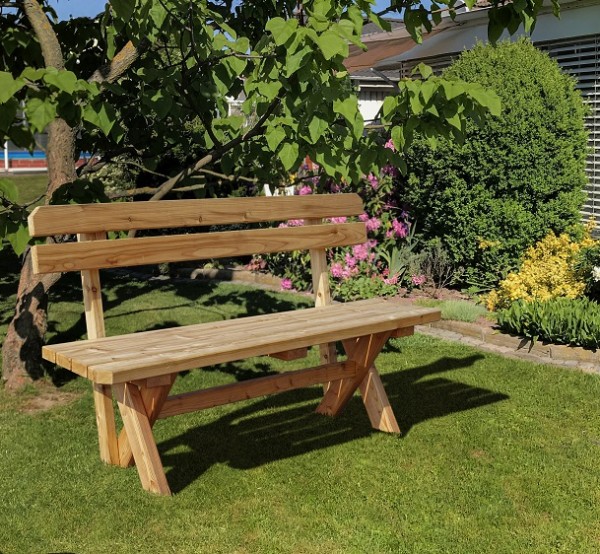 Waldfee Bank mit Lehne