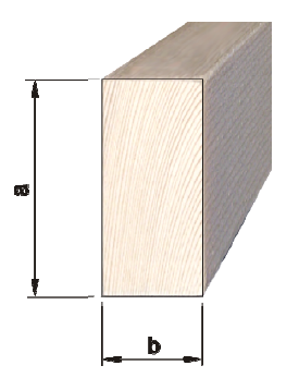 Held Rechteckleiste 10x20x2700 Kiefer